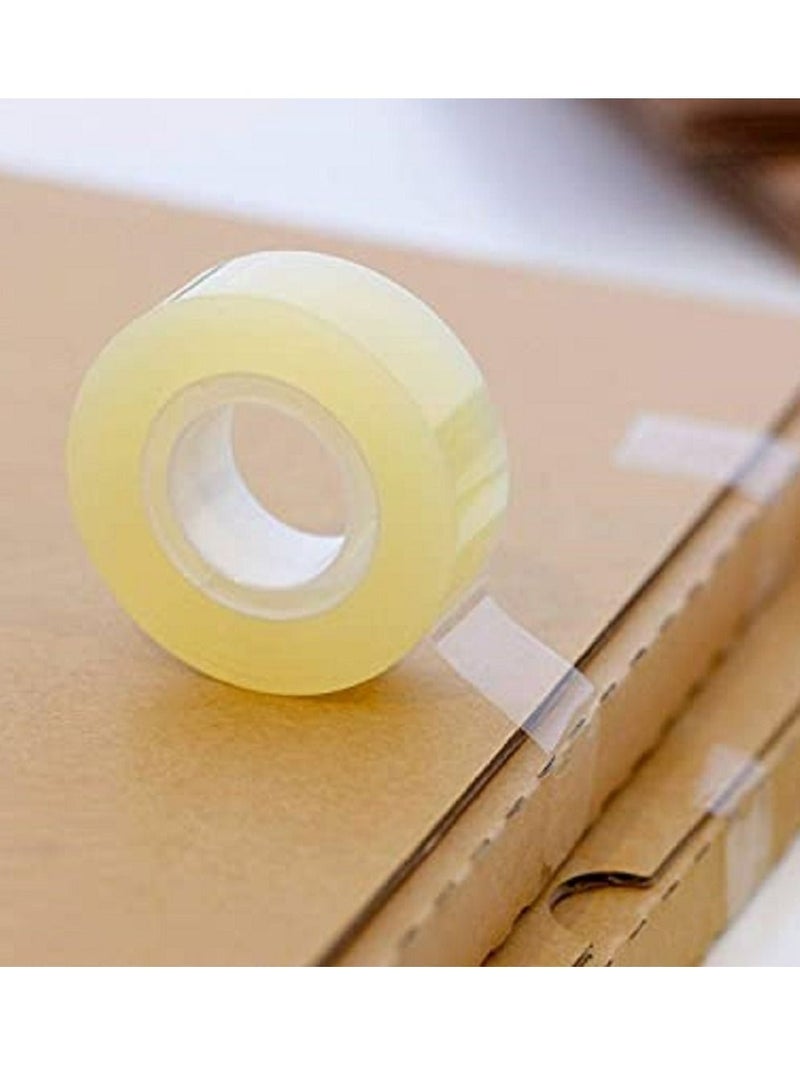 Scotch  شريط لاصق اسكتلندي 500 مصفر 8 لفات 18 مم × 33 م - Image 2