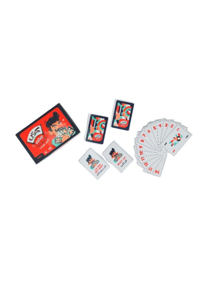 child toy - Kadab Catch The Liar Board And Card Game 3 to 8 Players - Image 1