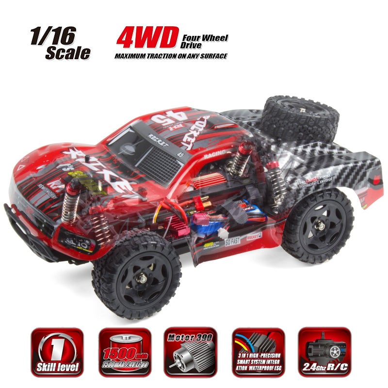 Cheerwing Cheerwing 1:16 Scale Short Course RC Car  40KM/H High Speed 4WD Remote Control Truck Off-Road Remote Control Car  - Image 2