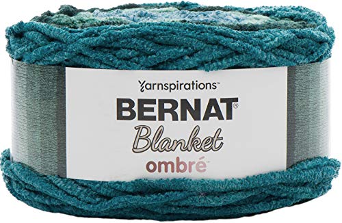 Bernat Blanket Yarn Ocean Teal Ombre - Image 1