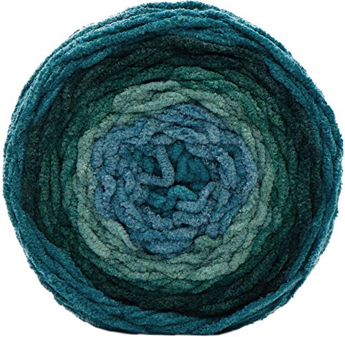 Bernat Blanket Yarn Ocean Teal Ombre - Image 3