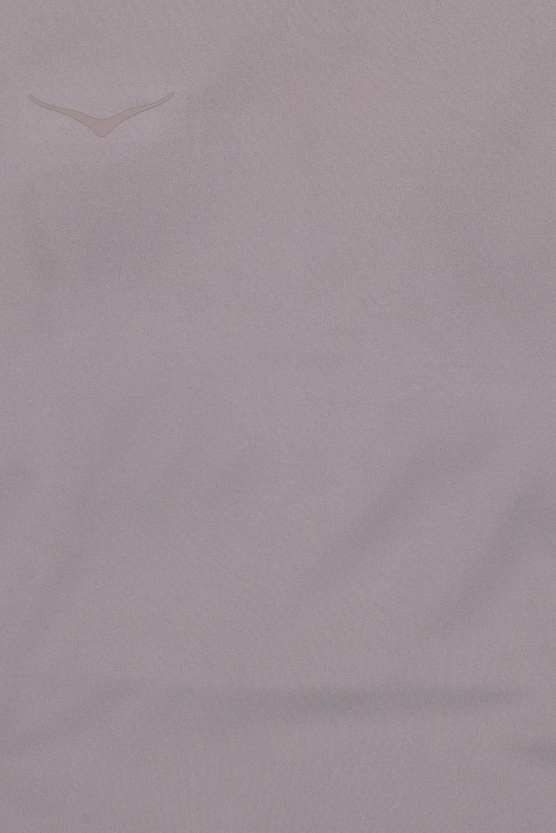 Hoka Women Brand Logo Padded Sports Bra, Mauve - Image 4