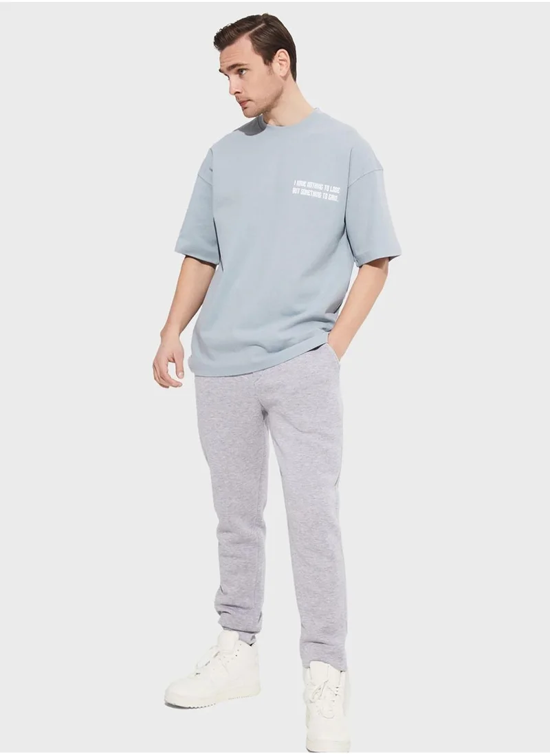 JUNE Printed Crew Neck T-Shirt
