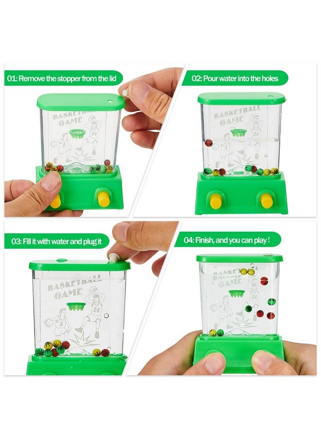 Sumind Handheld Water Game Arcade Water Ring Game Mini Water Tables for Beach Toys Party Retro Pastime, Random Colors (Without Water)… - Image 4