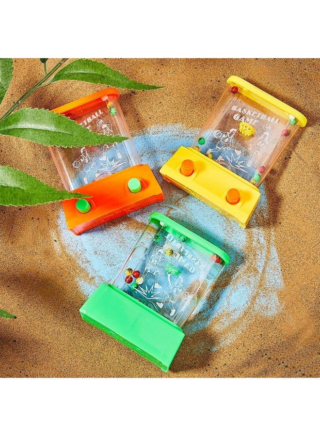 Sumind Handheld Water Game Arcade Water Ring Game Mini Water Tables for Beach Toys Party Retro Pastime, Random Colors (Without Water)… - Image 3