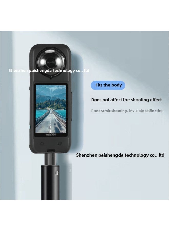 Generic For Shadow Stone Insta 360 X4 Silicone Lens Cover Accessories Panoramic Sports Camera Cover-Color:X4 Silicone Lens Cover - Image 4