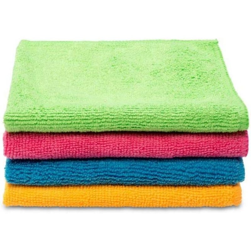Microfibre Cloth for Eyewear Cleaning, Polyester-Polyamide Blend, Navy Blue, Ultra-Absorbent Streak-Free Finish - Image 3