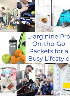 L-ARGININE PRO Supplement ON-The-GO Single Serve Travel Packets - 5,500mg of L-arginine Plus 1,100mg L-Citrulline (2 Bags (60 Packets), Raspberry)  - Image 4