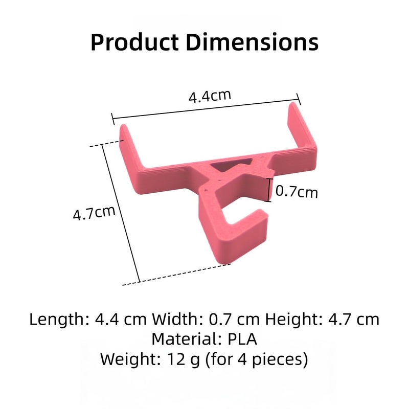 Propeller Holder Clip for DJI Matrice 4T - 3D Printed PLA Orange - Image 2