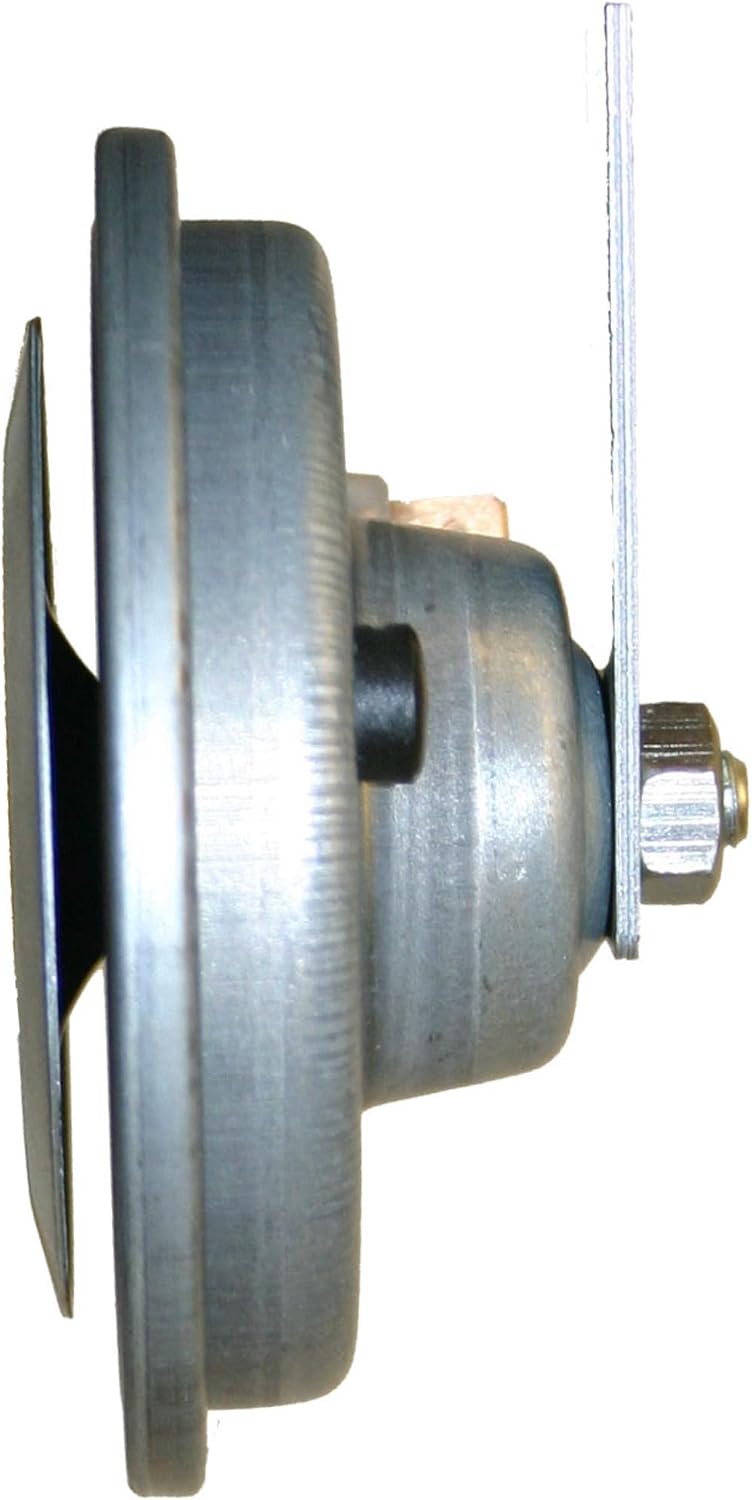 HELLA 002768382 24V 335 Hz 105-118 dB Disc Type Low-Tone Horn with Bracket Minimal design - Image 2