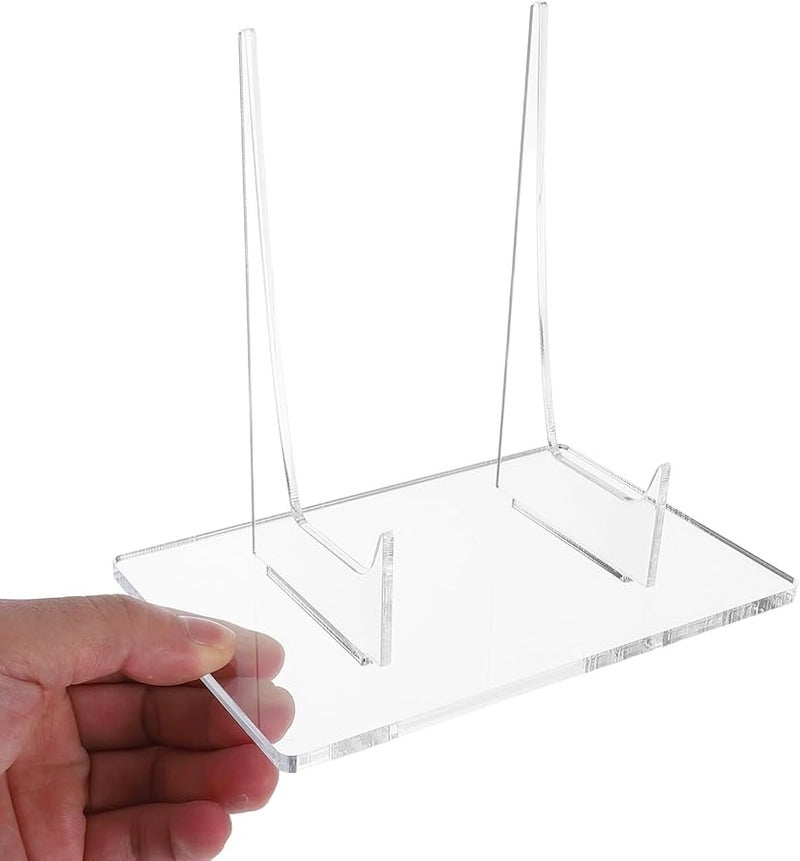 Acrylic Display Stand Easel For Books Photo Frames Plates Artwork Single Set - Image 5