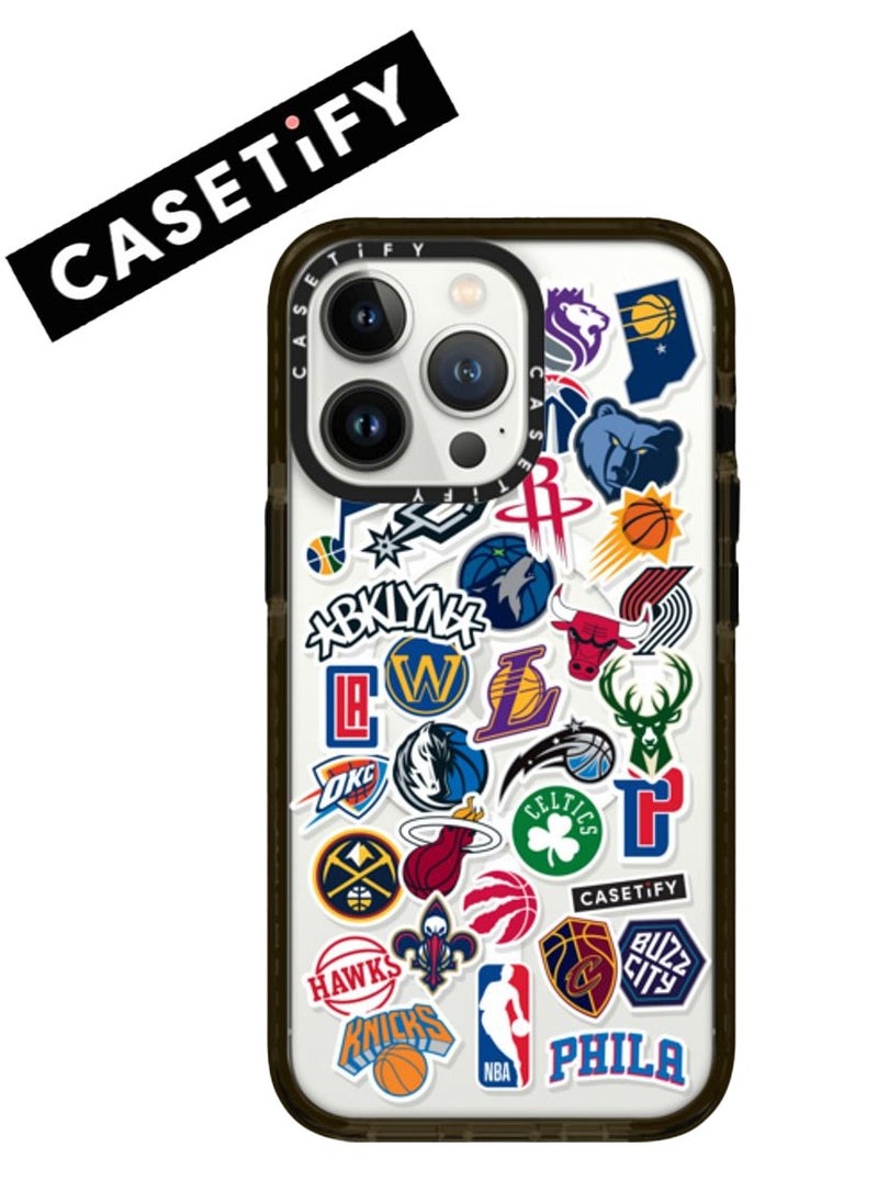 Casetify - iPhone 15 Pro Case NBA Mania Case Magnetic Magsafe MagFit Anti-Yellowing Technology Cover - Image 1