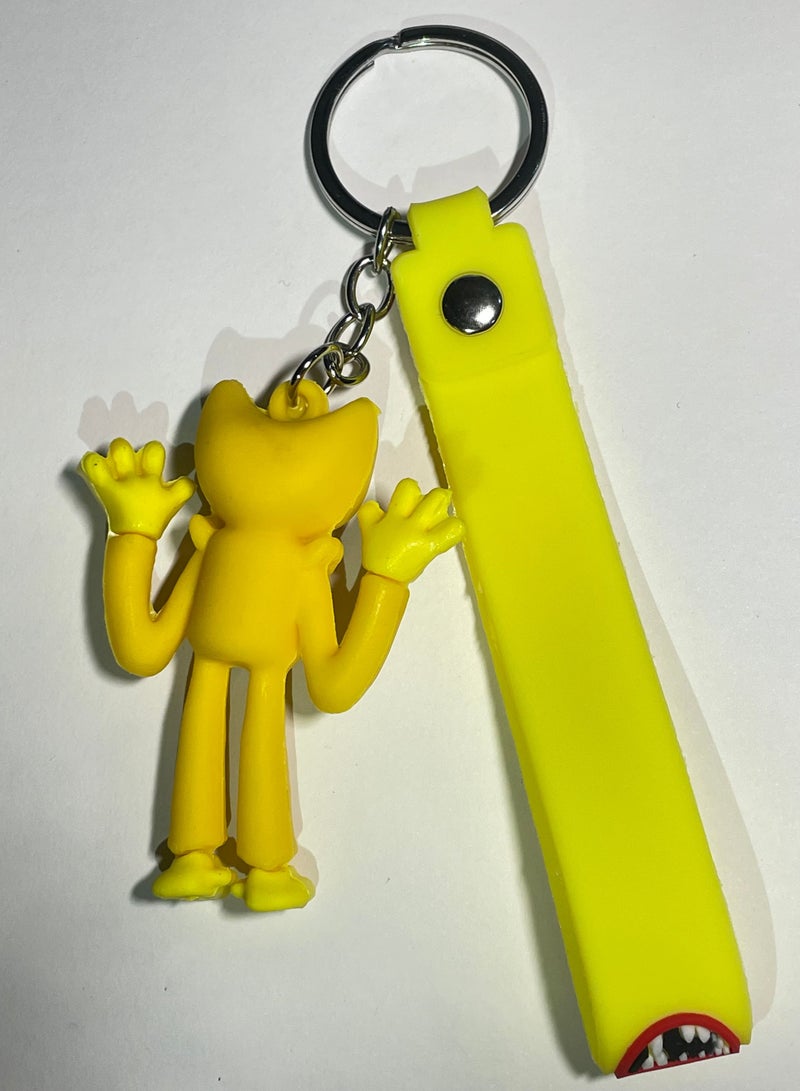 ميدالية مفاتيح كرتونية مميزة اكسسوار لطيف سلسلة مفاتيح بشخصية هاكي واكي مع شريط يتناسب مع السيارة والمحفظة والحقيبة هدية ابداعية لطيفة - Image 2