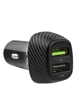 ProOne ProOne PCG11 Qualcomm Quick Charge 3.0 Dual USB 5.4A Car Charger with Type-C Cable | Fast Charging for iPhone, Samsung, and All USB Devices | Includes 1m Type-C Cable  - Image 2