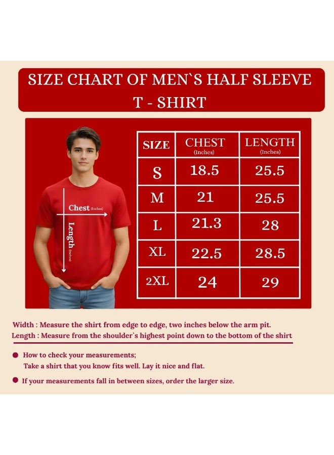 PRINTSHOP4ME UAE Pride Theme Men's T-Shirt | Cotton Fabric | Round Neck | Short Sleeve | Regular Fit | Casual Outfit | Event Wear | Ideal For Outdoor Travel Use - Image 2