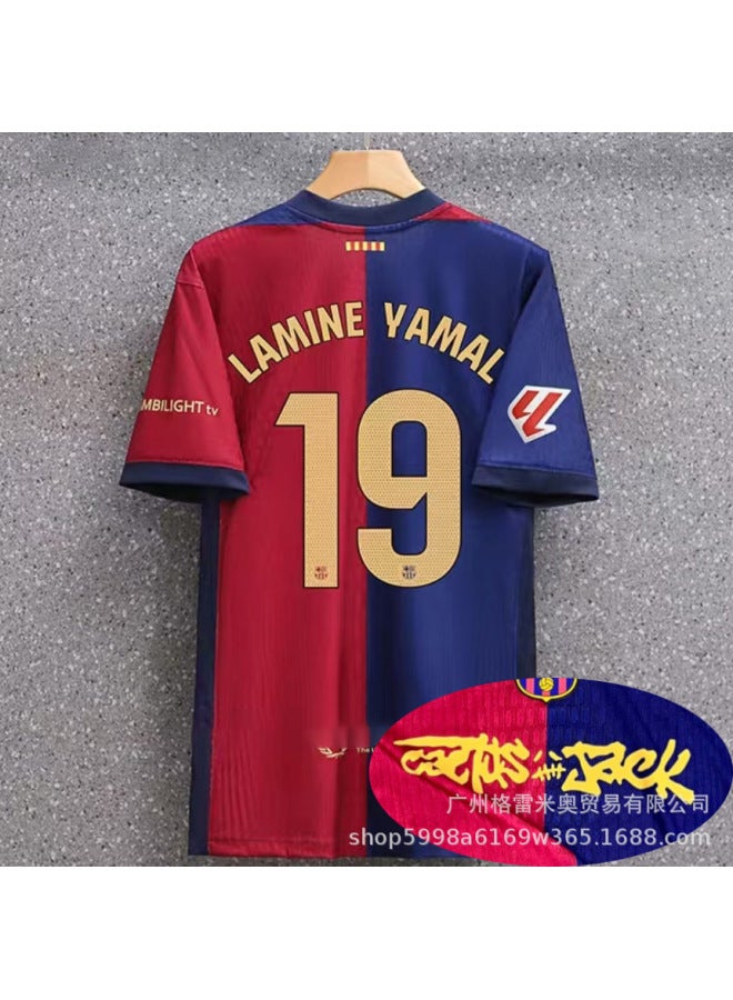 24-25fcb Home New Advertising No. 19 Star Plus La Liga Football Jersey - Image 1