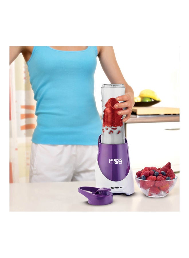 Ariete Drink N Go Smoothie Blender 300.0 W ART563-PRPL Purple/White - Image 3