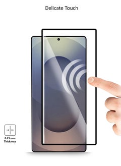 Faster Full Cover 10H Hardness HD Tempered Glass Screen Protector for Samsung Galaxy S25 Ultra - Anti-Scratch, Anti-Fingerprint, and Bubbles Free Technology  - Image 5