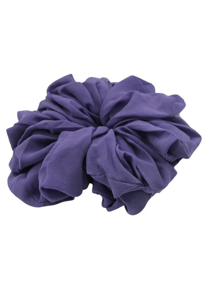 دىدانيالا D'Daniela - Elastic Volumizing Hijab Scrunchie Tie Bun - Purple