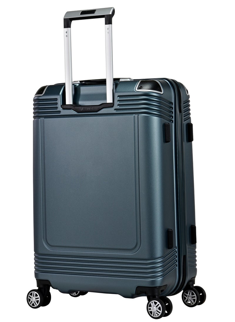 eminent Hard Case Suitcase Trolley Luggage Set of 3 Polycarbonate Lightweight 4 Quiet Double Spinner Wheels Travel Bags With TSA Lock KK10 Graphite  - Image 3