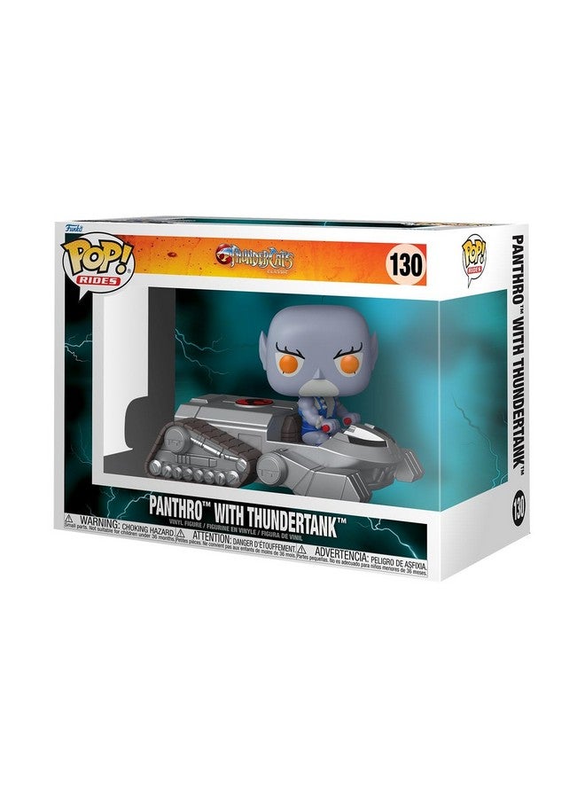 Funko Pop Rides: Thundercats - Panthro with Thundertank - Collectable Vinyl Figure - Gift Idea - Official Merchandise - Toys for Kids & Adults - Cartoon/Animation Fans - Image 1