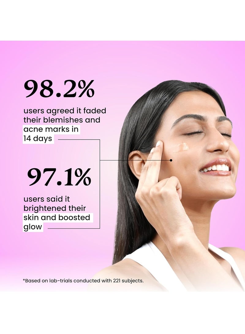 Foxtale 12% Niacinamide Face Serum with Azelaic Acid for Oil Control & Brightening | Reduces Acne, Blemishes & Acne Marks | Brightens & Smoothens Skin | Face Serum for Women & Men | 10 ml - Image 3