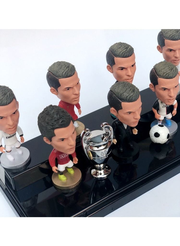 QiaoKai - High Quality Real Madrid Cristiano Ronaldo Doll - Image 1