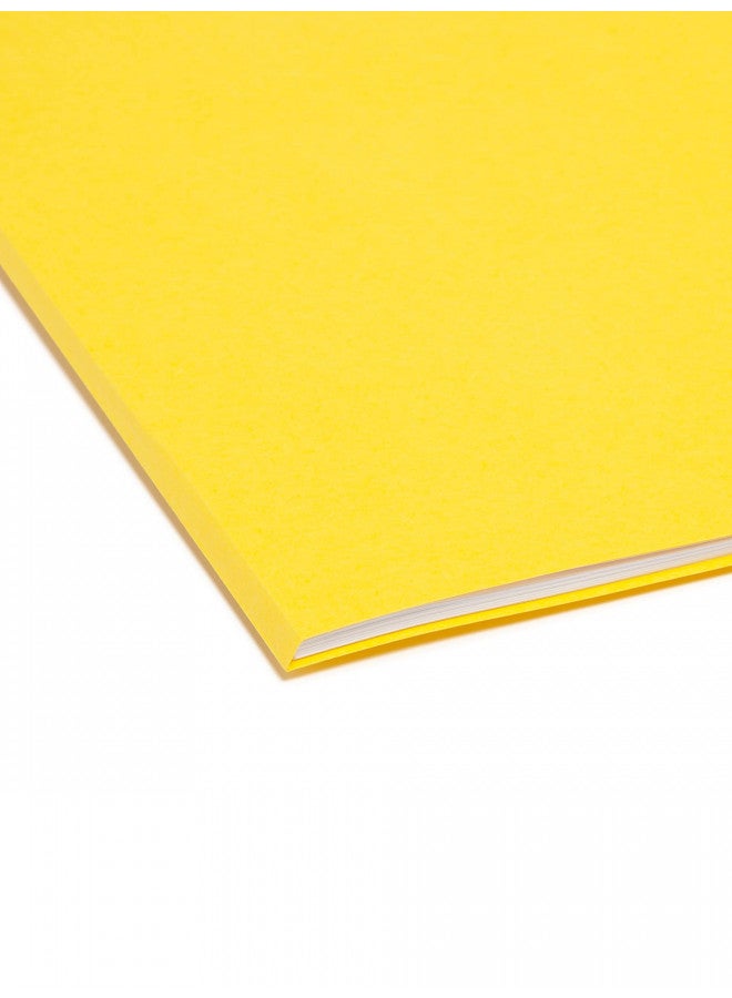 Smead File Folder, Reinforced 1/3-Cut Tab, Letter Size, Yellow, 100 per Box (12934) - Image 5