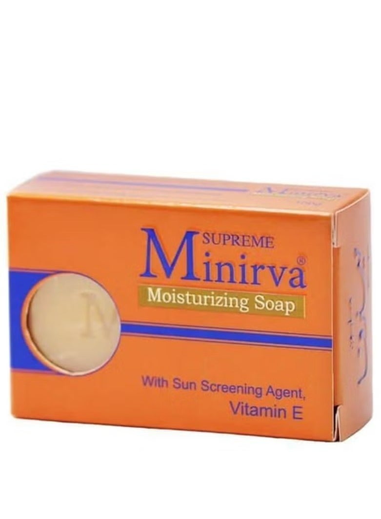 minirvaSupreme Skin Whitening Soap with Sunscreen 125g - Image 1