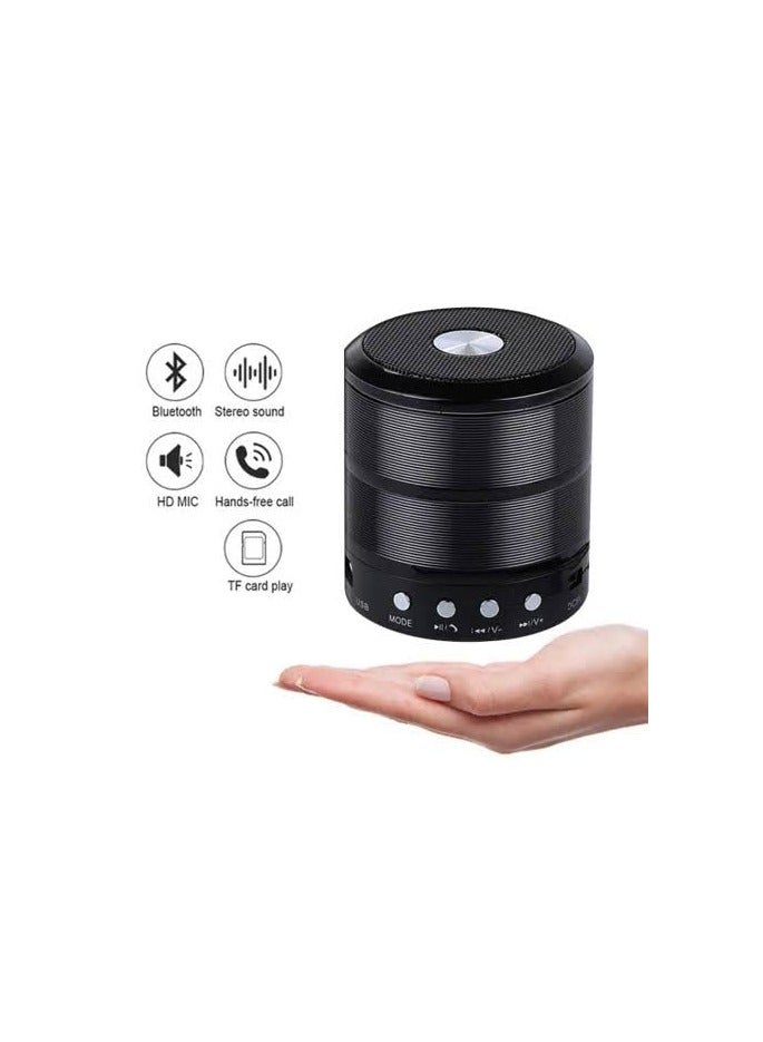 WS-887 Bluetooth Speaker Mini Bluetooth Sound Box Wireless Portable Bluetooth Speaker TF-Card supported - Image 2