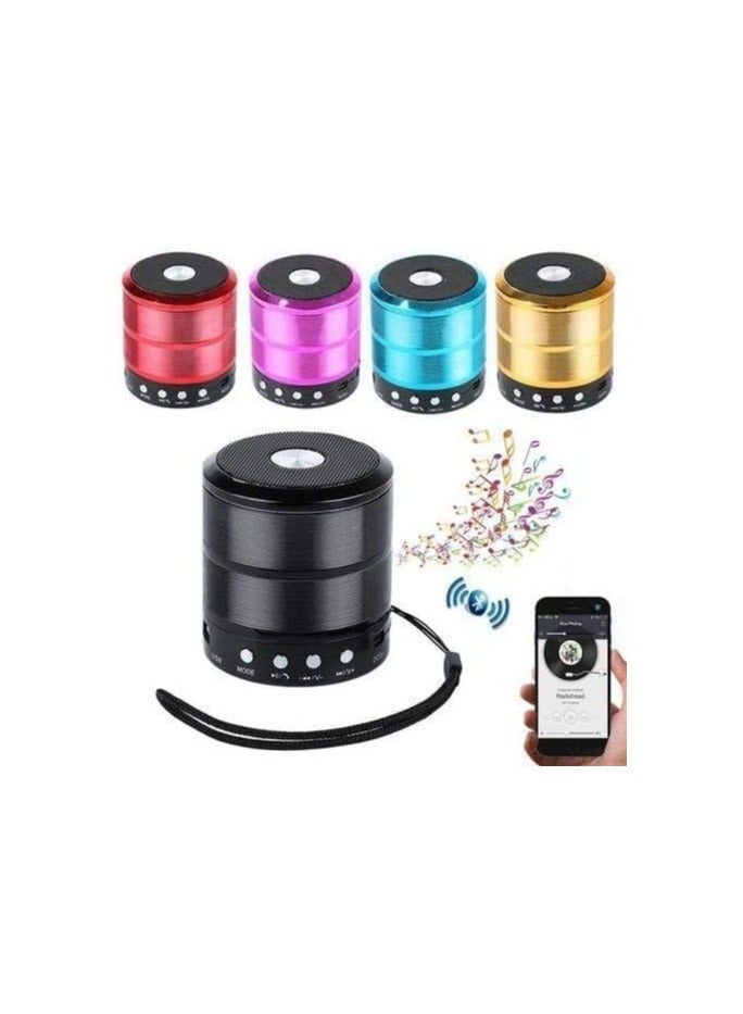 WS-887 Bluetooth Speaker Mini Bluetooth Sound Box Wireless Portable Bluetooth Speaker TF-Card supported - Image 4