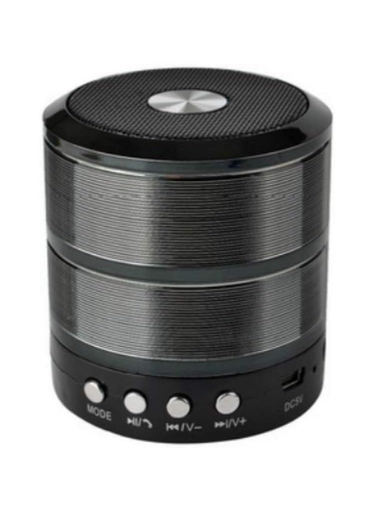 WS-887 Bluetooth Speaker Mini Bluetooth Sound Box Wireless Portable Bluetooth Speaker TF-Card supported - Image 5