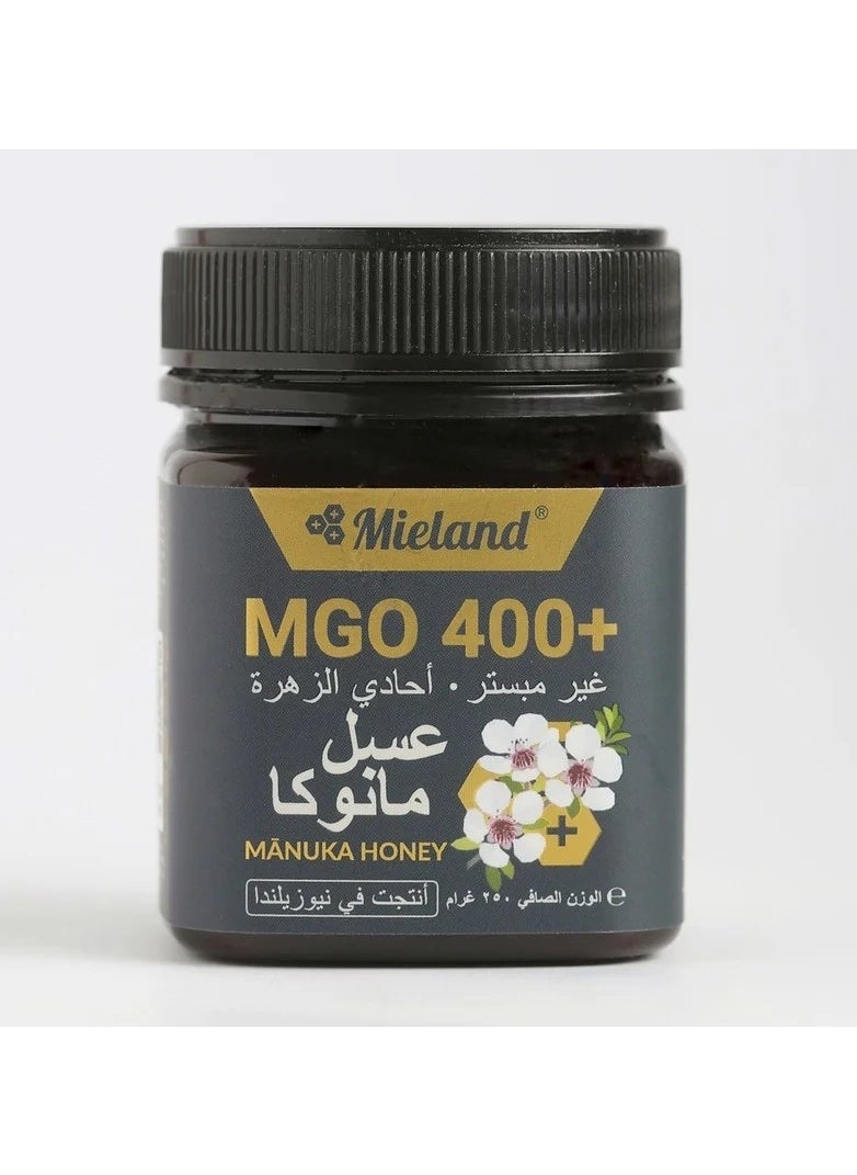 Manuka - New Zealand Manuka honey (+400 MGO) a quarter kilo from Milan - Image 1
