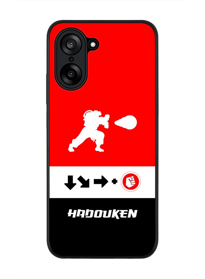 Stylizedd For OnePlus Nord CE5 / Ace 5 Racing Case,Slim fit Camera Protection, Shockproof Thin Phone cover  - Hadouken