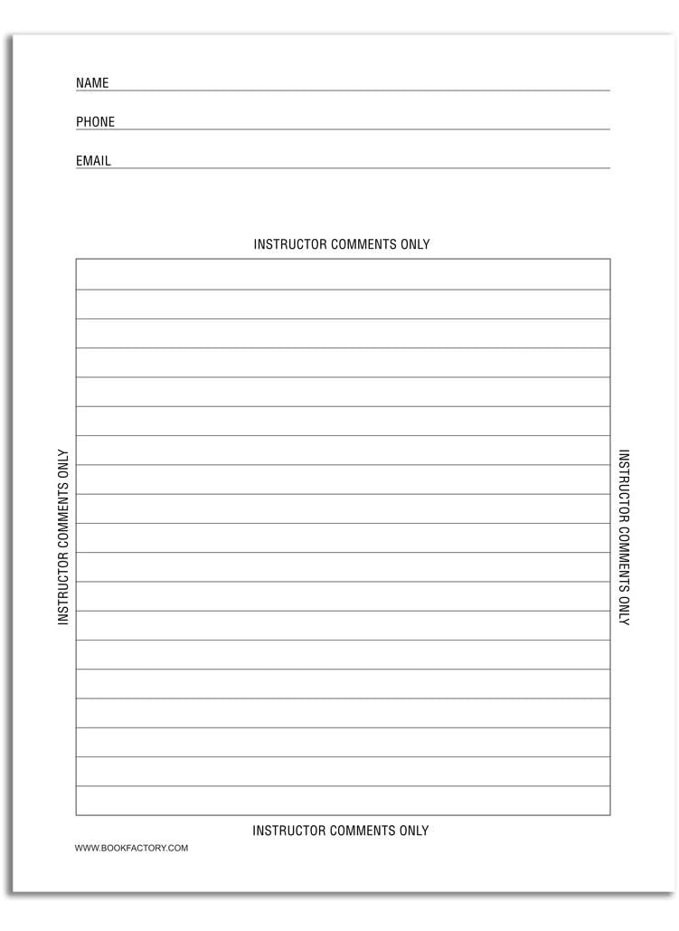 BookFactory BookFactory Carbonless Student Lab Notebook  50 Sets of Pages 85 X 11 Duplicator  Scientific Grid Pages Durable Translucent Cover WireO Binding LAB0507GWD Student  - Image 2