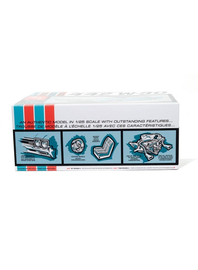 إيه إم تي طقم نموذج AMT 1966 Olds 442 Hardtop بمقياس 1:25 - Image 2