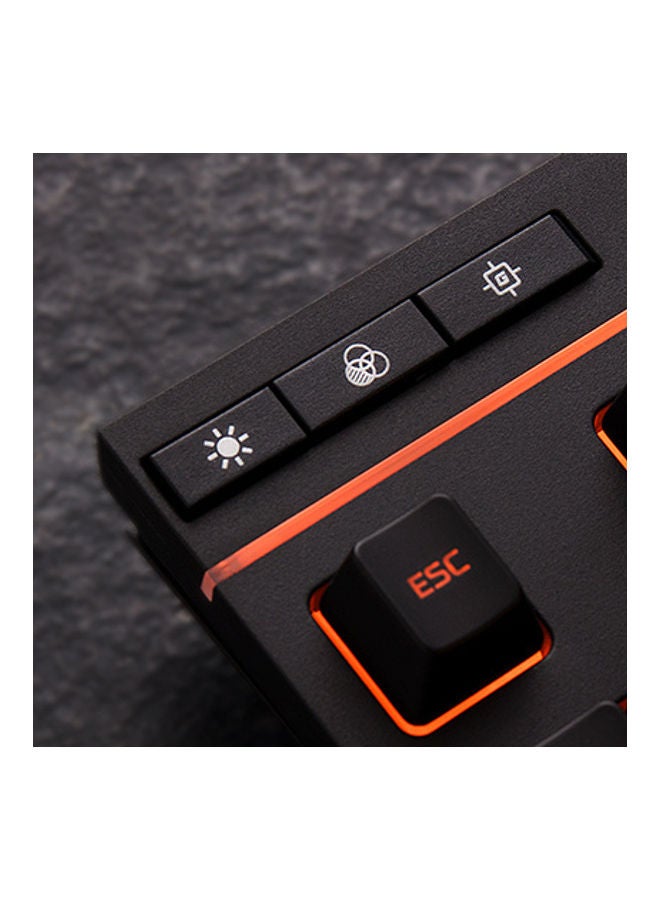 هايبركس لوحة مفاتيح للألعاب بإضاءة RGB ومن خليطٍ معدني - Image 2