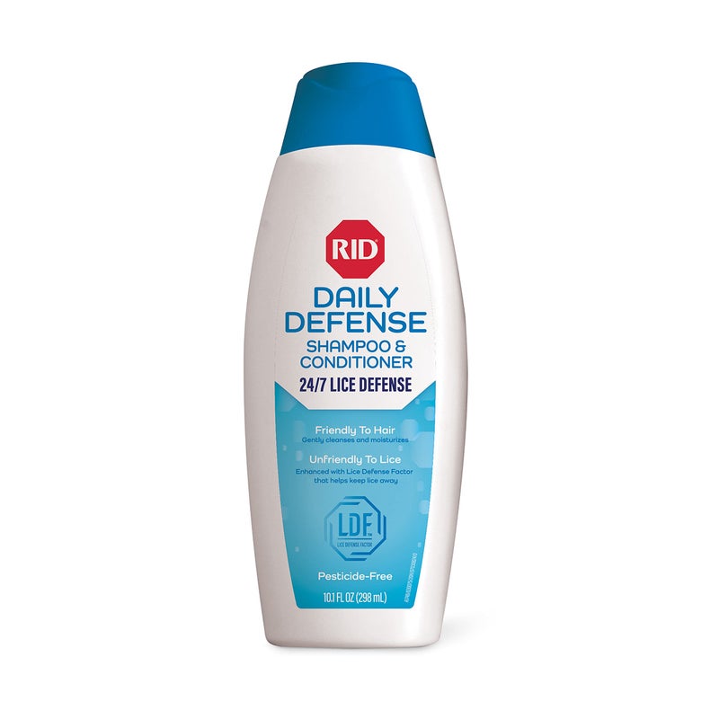 RID شامبو وبلسم RID Daily Defense ضد القمل للاستخدام اليومي يوفر حماية 247 ضد قمل الرأس 100% فعال 101 أونصة - Image 1