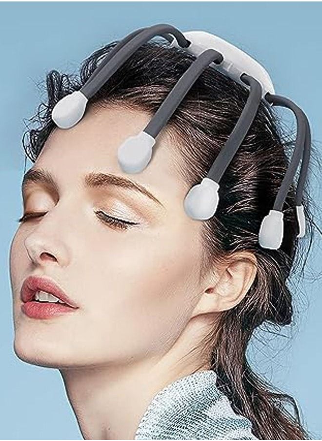 Generic - Multidimensional Head Massage Claws, 10 arrays of 360-degree point distribution with 5-speed settings, electric scalp massager that can promote hair growth, relieve stress, ideal gift for both men and - Image 1