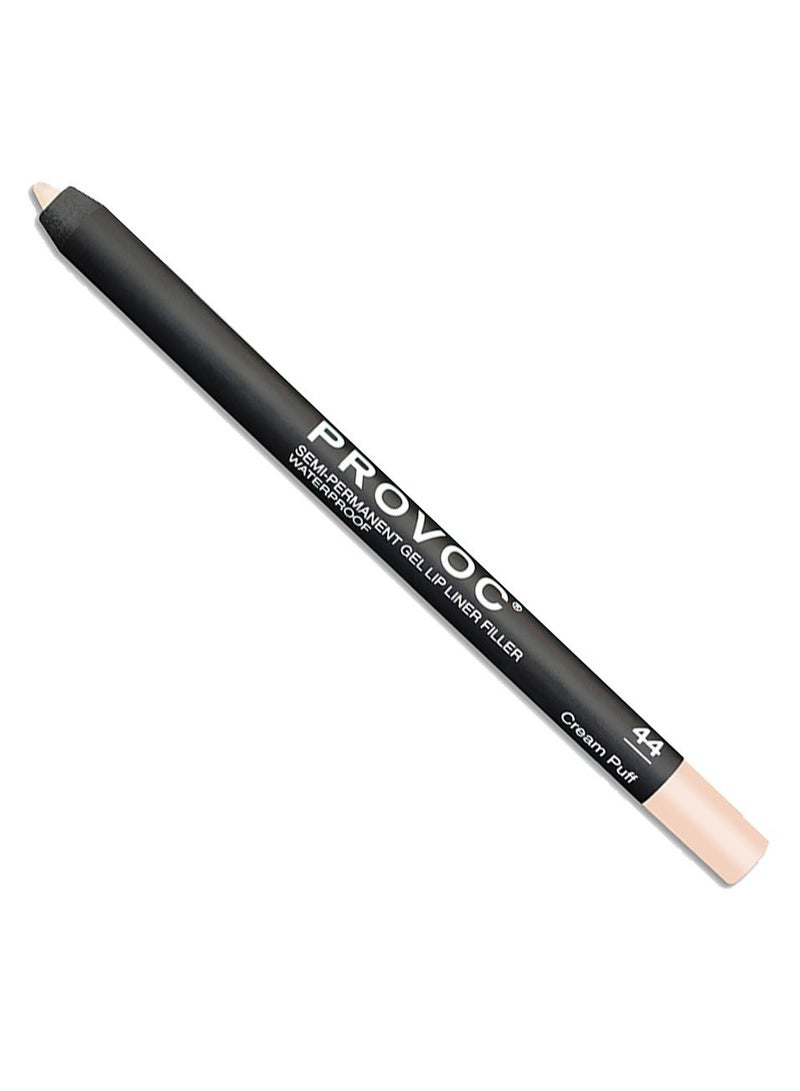 PROVOC SEMI-PERMANENT Gel Lip Liner Filler WP 44 Cream Puff - Image 2