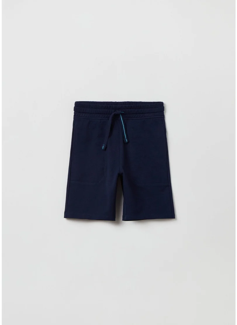 Ovs Ovs Fleece Shorts With Drawstring