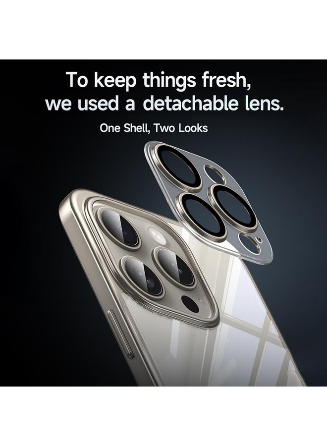 SULADA Case For iPhone 14 Pro Electroplating Frosted PC + TPU Shockproof Phone Case - Image 3