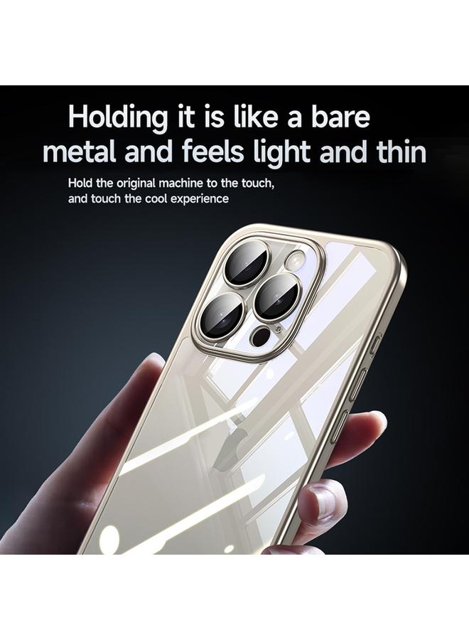 SULADA Case For iPhone 14 Pro Electroplating Frosted PC + TPU Shockproof Phone Case - Image 4