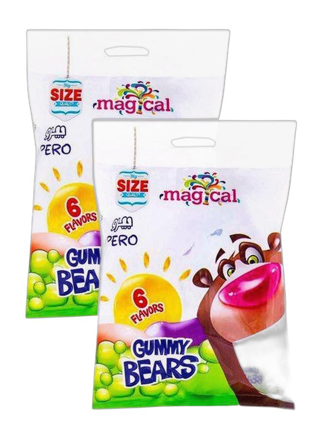 ماجيكال حلوى الدببة الجيلاتينية 80 جرامًا (عبوة من قطعتين) - Image 1