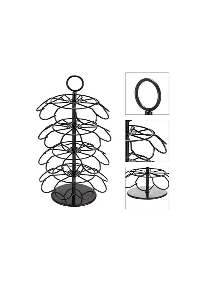 BLOOMING TIME 360 Degree Rotating Coffee Capsule Holder Organizer, Space Saver Home and Office - Image 3