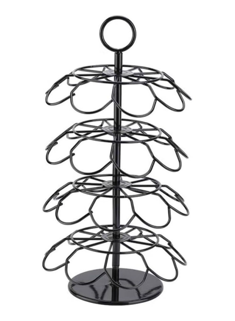 BLOOMING TIME 360 Degree Rotating Coffee Capsule Holder Organizer, Space Saver Home and Office - Image 2