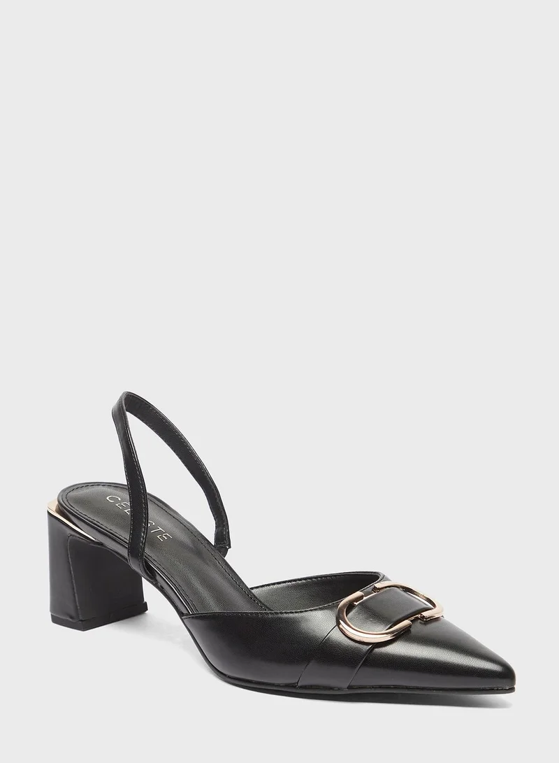 Celeste Pointed Toe High Heel Pumps