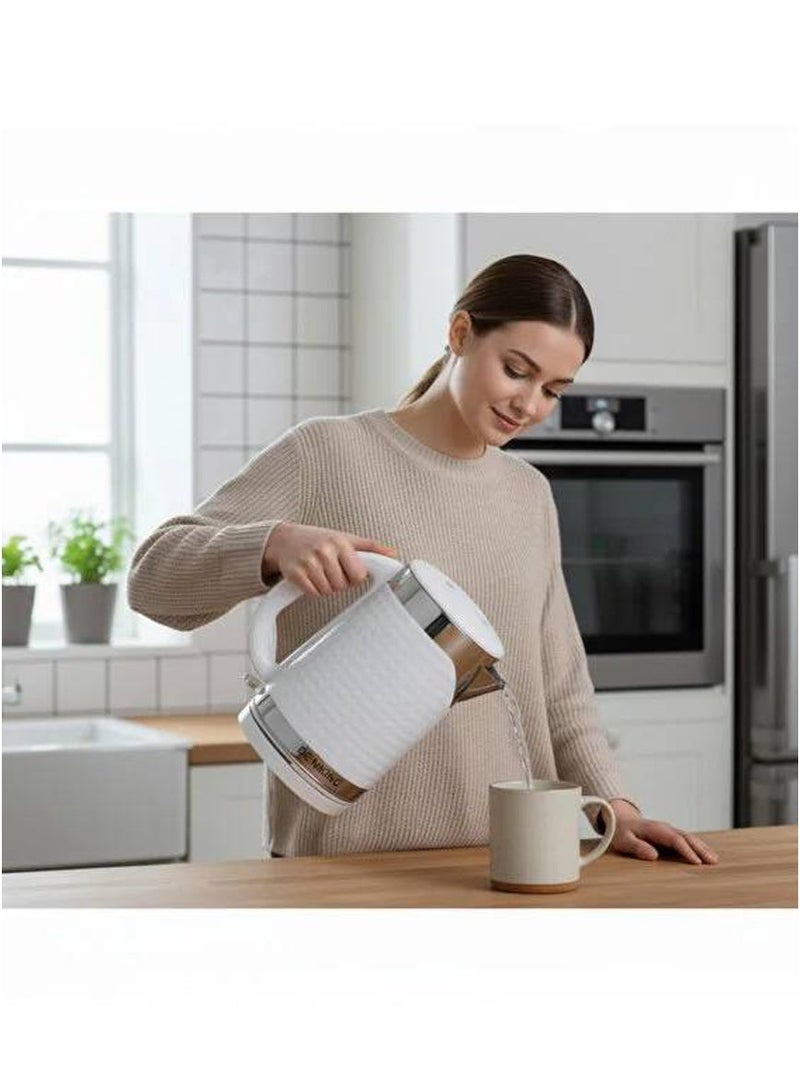 BENKING Electric Kettle with 1.8L Capacity and 1500W Power – Fast & Safe Boiling with Auto Shut-Off and Anti-Scale System - Image 2