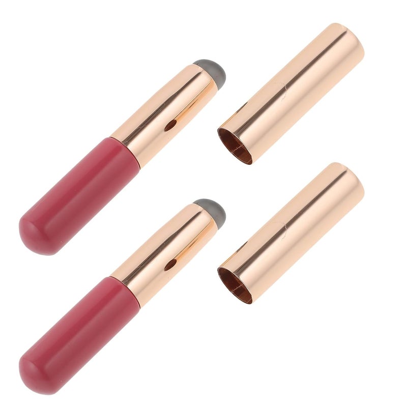 Timely planned dispatch Garneck 2pcs Silicone Lip Brush Set with Rounded Heads, Reusable Lipstick Applicator and Concealer Brush, Portable Pink Lip Wands with Dustproof Caps for Travel and Daily Makeup Multiple options Global trendy simple build Global assemble options Full village delivery cover Water rust proof Safe material Easy lifting build Global flexible assemble picks Upgraded general grade quality General need oriented design Narrow & wide space compatible Tiered cost purchase alternatives Gulf approved global quality Periodic stock arrangement Full land route delivery Reliable daily use design Temp & permanent project compatible Fault optimized construction Desert area eligible deliver Pre-stock well-packed goods Trendy flexible practical build Multi-style matching design Global assorted color picks Market mainstream color picks - Image 1