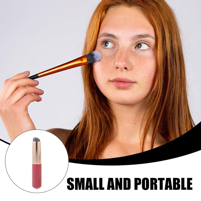 Timely planned dispatch Garneck 2pcs Silicone Lip Brush Set with Rounded Heads, Reusable Lipstick Applicator and Concealer Brush, Portable Pink Lip Wands with Dustproof Caps for Travel and Daily Makeup Multiple options Global trendy simple build Global assemble options Full village delivery cover Water rust proof Safe material Easy lifting build Global flexible assemble picks Upgraded general grade quality General need oriented design Narrow & wide space compatible Tiered cost purchase alternatives Gulf approved global quality Periodic stock arrangement Full land route delivery Reliable daily use design Temp & permanent project compatible Fault optimized construction Desert area eligible deliver Pre-stock well-packed goods Trendy flexible practical build Multi-style matching design Global assorted color picks Market mainstream color picks - Image 3